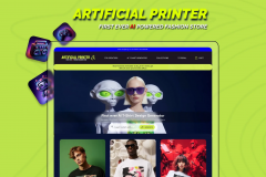 Shopify Development for Artificial Printer